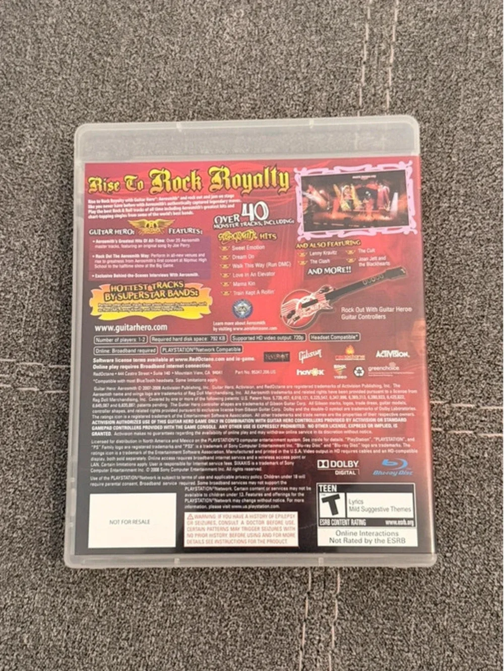 Guitar Hero: Aerosmith for PlayStation 3